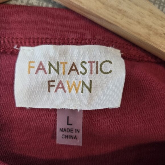 Fantastic Fawn Alabama Shirt Womens Large Sequins Gameday Football Oversized - Picture 3 of 11